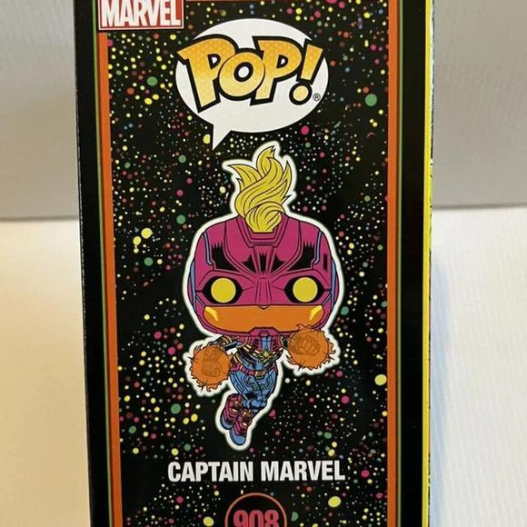 NEW Funko Pop! Captain Marvel The Infinity Saga Special Edition #908 - Picture 3 of 5